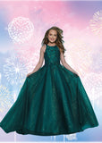 2Cute Elara Pageant Dress in Emerald or Pink