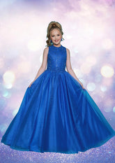 2Cute Sapphire Royal Blue Girls Pageant Dress
