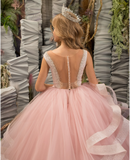 Celina Blush Pink Gown – Couture Pageant Dress