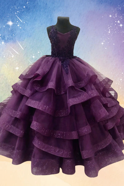 Sabrina Red Fashion Couture Girls Pageant Dress