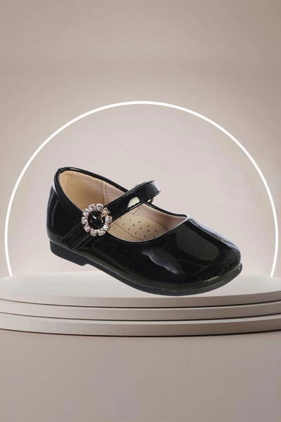 Elegant Girls Patent Mary Jane Dress Shoes – Sizes 1-8