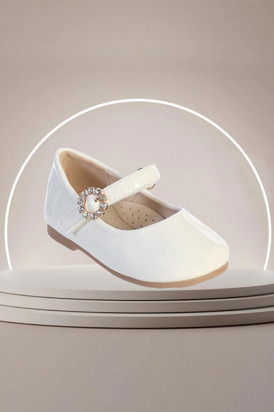 Elegant Girls Patent Mary Jane Dress Shoes – Sizes 1-8