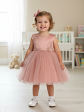 Baby Sage Flower Girl Dress for Party & Birthday