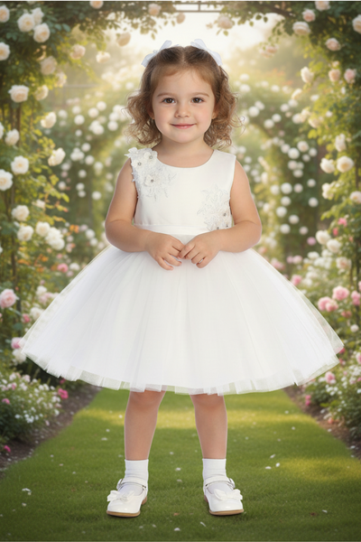 Baby Sage Flower Girl Dress for Party & Birthday