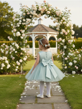 Baby Sage Flower Girl Dress for Party & Birthday