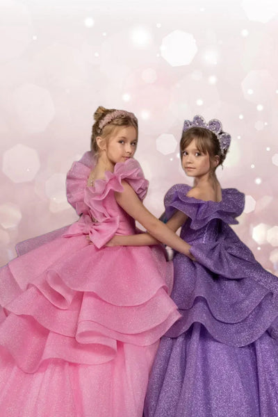 Vivienne Twilight Gown – Couture Lilac Pageant Dress
