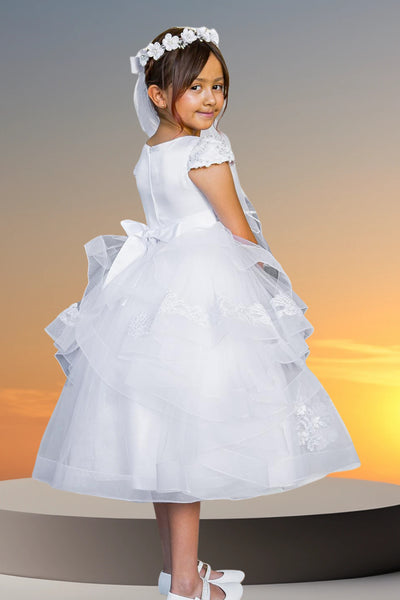 Aliana Pearl Dress – Communion & Flower Girl Dress