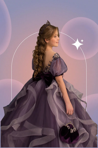 Alina Twilight Gown – Couture Girls Pageant Dress