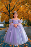Glamorous Pageant Tulle Dress For Girls | Princess Collection