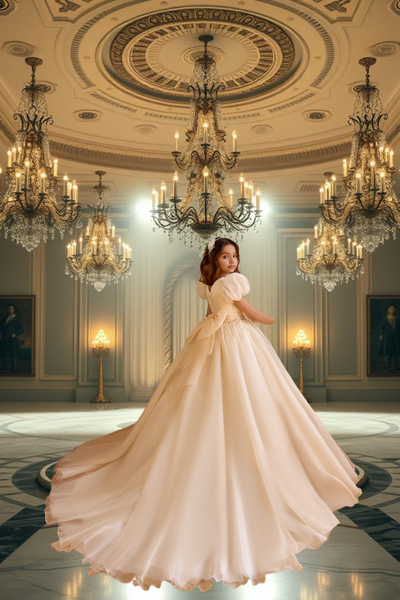 Auriana Luxe Ball Gown | Pentelei Couture