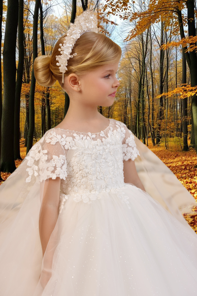 Elowen Pearl Princess Gown | Pentelei Couture