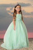 Melina Diamond Gown – Girls Special Occasion Dress in 6 Colors