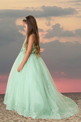 Melina Diamond Gown – Girls Special Occasion Dress in 6 Colors