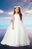 Melina Diamond Gown – Girls Special Occasion Dress in 6 Colors