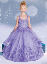 Emmaline Sparkle Lilac Gown | Communion Pageant & Special Occasion Dress