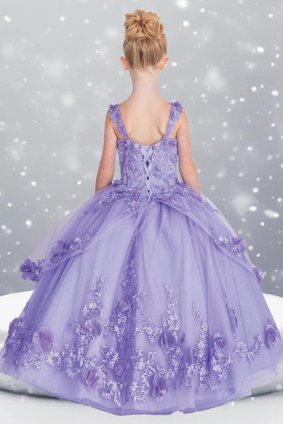 Emmaline Sparkle Lilac Gown | Communion Pageant & Special Occasion Dress