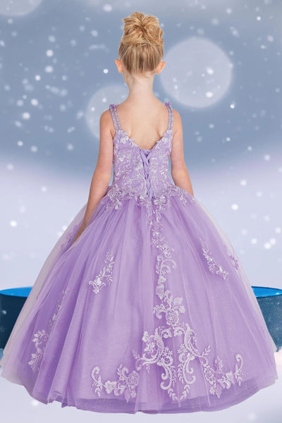 Alina Bloom Gown – Lilac Pageant & Communion Dress