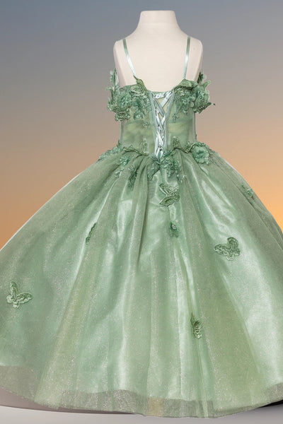 Liliana Meadow Gown | Sage Green Special Occasion Dress for Girls