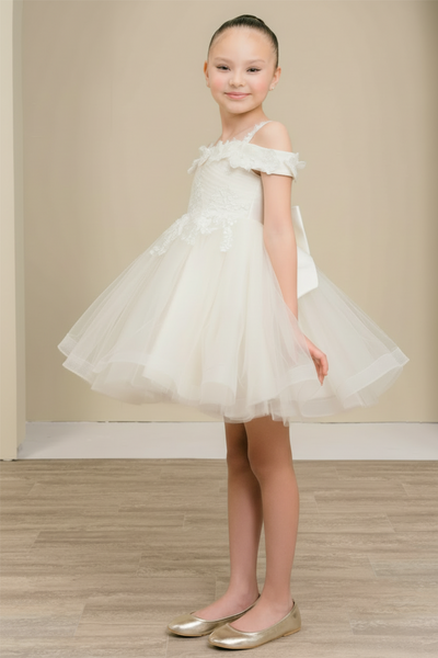 Elena Petal Girls Pageant Party Dress