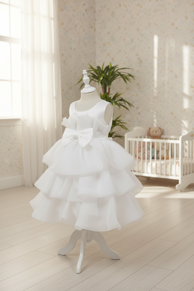 Baby Tiered Ruffle Special Occasion Dress
