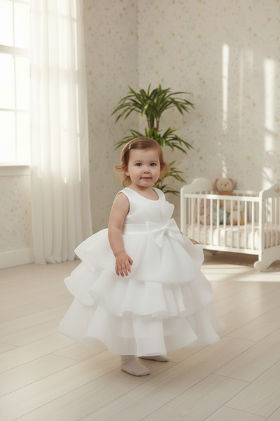 Baby Tiered Ruffle Special Occasion Dress