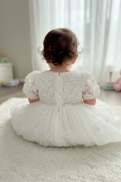 Aveline Joy Teter Warm Couture Christening Gown