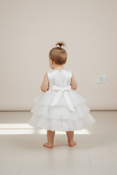 Baby Tiered Ruffle Special Occasion Dress