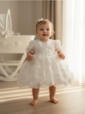 Teter Warm Elysia Fleur Baby Christening Dress