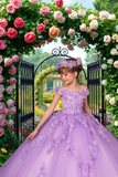 Aurélia Lilac Ball Gown | Fashion Couture