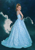2Cute Amaris Pageant Dress in Light Blue or Lilac
