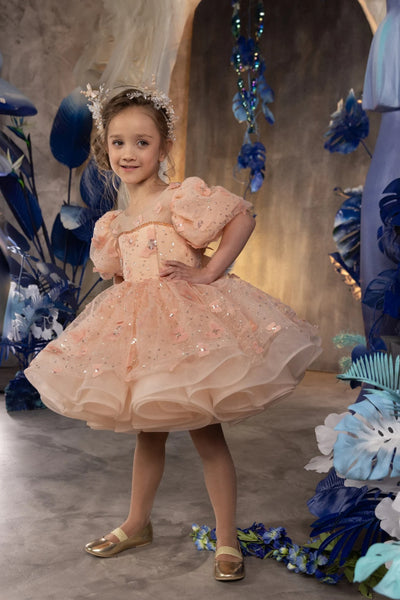 Aurelia Cupcake Girls Pageant Dress – Fairy Birthday Dress