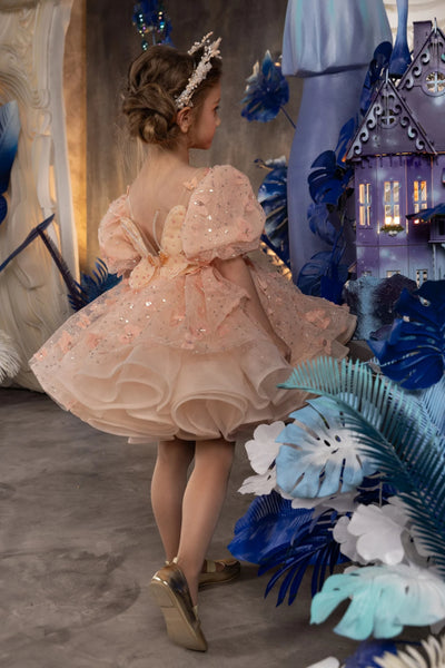 Aurelia Cupcake Girls Pageant Dress – Fairy Birthday Dress