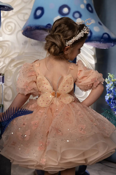 Aurelia Cupcake Girls Pageant Dress – Fairy Birthday Dress