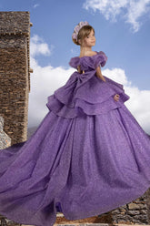 Vivienne Twilight Gown – Couture Lilac Pageant Dress