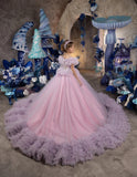 Seraphina Couture Gown - Custom Luxury Dress for Girls' Special Events