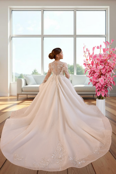 Everly Luxe Gown | Pentelei Couture Communion Dress