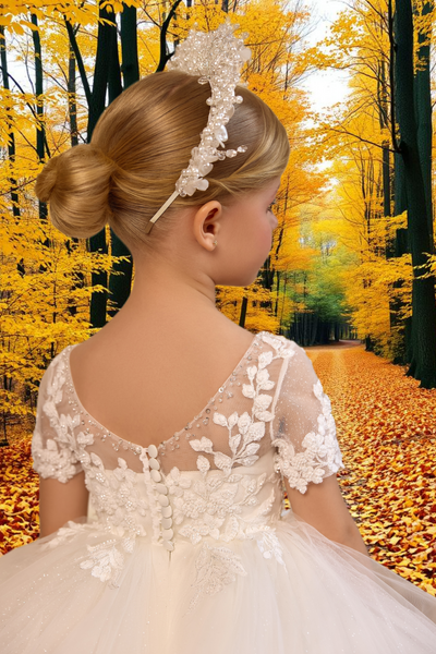 Elowen Pearl Princess Gown | Pentelei Couture
