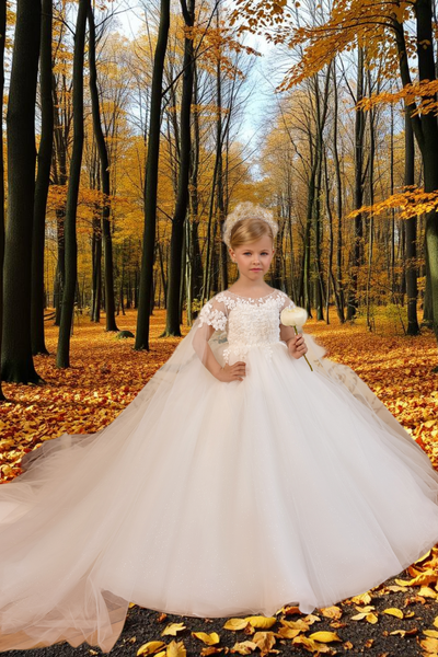 Elowen Pearl Princess Gown | Pentelei Couture