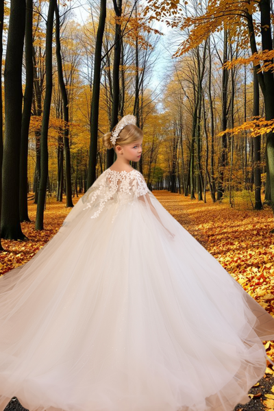 Elowen Pearl Princess Gown | Pentelei Couture