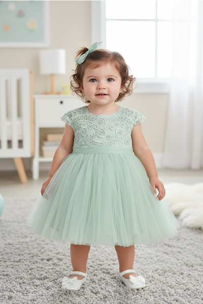Baby Birthday Party Dress – Lace Special Occasion Dress