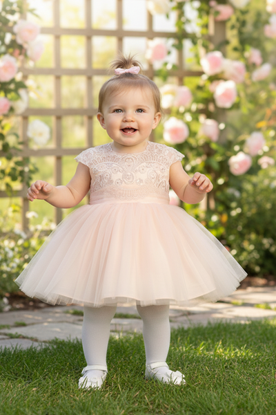 Baby Birthday Party Dress – Lace Special Occasion Dress
