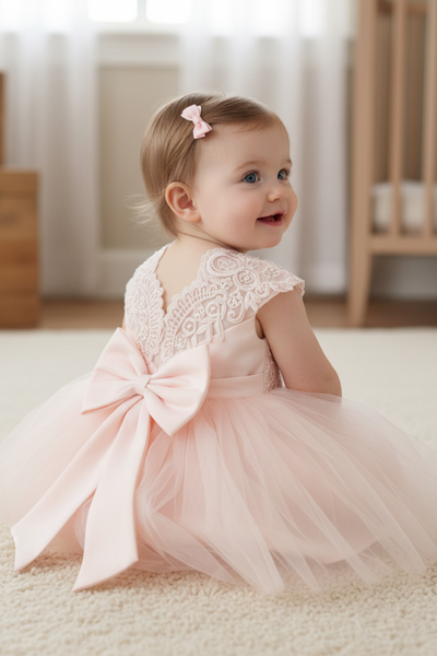Baby Birthday Party Dress – Lace Special Occasion Dress