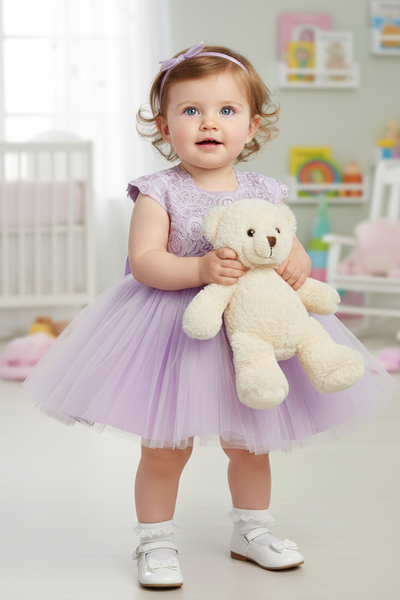Baby Birthday Party Dress – Lace Special Occasion Dress