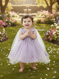 Rosalee Baby Girls 3D Floral Party Pageant Dress | Blush Kids