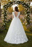 Rosamere Petal Train Gown