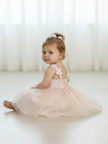 Rosalee Baby Girls 3D Floral Party Pageant Dress | Blush Kids