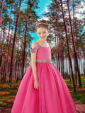 Brydealo Couture Hot Pink Pageant Gown – Girls Special Occasion