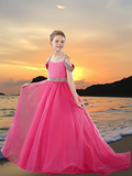 Brydealo Couture Hot Pink Pageant Gown – Girls Special Occasion