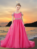 Brydealo Couture Hot Pink Pageant Gown – Girls Special Occasion