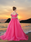 Brydealo Couture Hot Pink Pageant Gown – Girls Special Occasion
